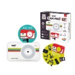 BUKI 2 az 1-ben sportkamera és fényképezőgép 16 GB-os SD kártyával