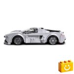 CaDA® C51071W - Távirányítós Lotus Evija versenyautó építőjáték