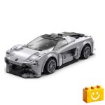 CaDA® C51071W - Távirányítós Lotus Evija versenyautó építőjáték