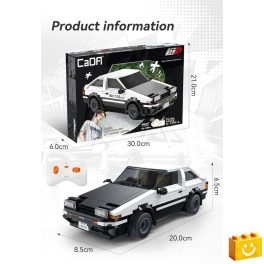   CaDA C51086W – Távirányítós Toyota AE86 Trueno sportkocsi - 100%