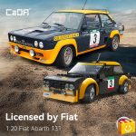 CaDA C51092W – Távirányítós Fiat Abarth 131 versenyautó