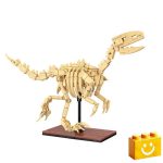 CaDA® C59014W DINOSZAURUSZ FOSSÍLIA: Velociraptor MODELL