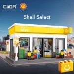 CaDA C66027W – Shell Select / minimarket építőkészlet 