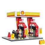 CaDA C66028W – Shell önkiszolgáló benzinkút építőkészlet 