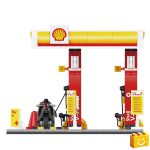 CaDA C66028W – Shell önkiszolgáló benzinkút építőkészlet 