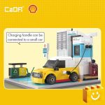 CaDA C66029W – Shell elektromos töltőállomás építőkészlet 