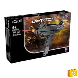   CaDA C81008W - UZI Játék géppisztoly - 100% technic-kompatibilis építőjáték