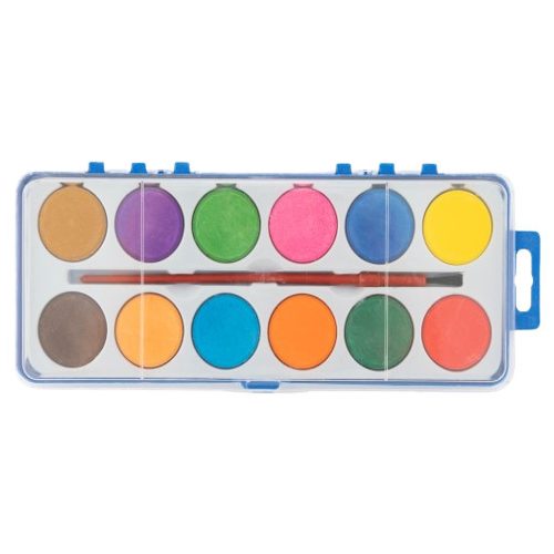 Grafix vízfesték készlet 12 színnel