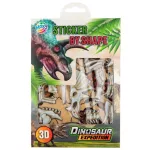 Grafix - Moxy dinoszaurusz csontváz matricázó készlet, Triceratops