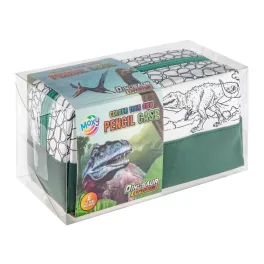   Grafix - Moxy dinoszauruszos kiszínezhető tolltartó 6 db filctollal