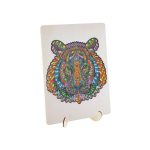 Grafix Fa puzzle Tigris, 130 db-os