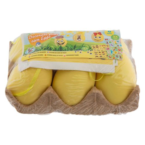 Grafix Dekorálható húsvéti tojások, sárga