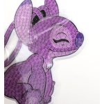 Crystal Art Gyémántszemes kirakó táskadísz - Pink Angel