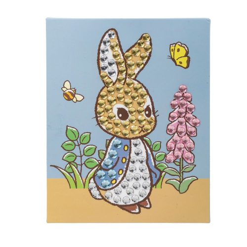 Crystal Art Junior Gyémántszemes kirakó készlet - Nyúl Péter