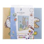 Crystal Art Junior Gyémántszemes kirakó készlet - Nyúl Péter