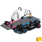 COBI 1685 - BWT Alpine F1 Pit Stop - Forma-1 boxkiállás játékszett 