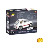 COBI 24524 – Fiat Abarth 595 építőjáték– 100% kompatibilis minden más kedvelt márkával