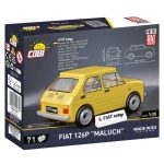 COBI 24530 - Youngtimer Polski Fiat 126p autó építőjáték