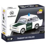 COBI 24541 - Youngtimer Trabant 601 rendőrautó építőjáték