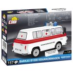 COBI 24595 - Youngtimer Barkas B1000 mentőautó építőjáték