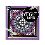 CraftArt Bársonyszínező 5 lapos, lila