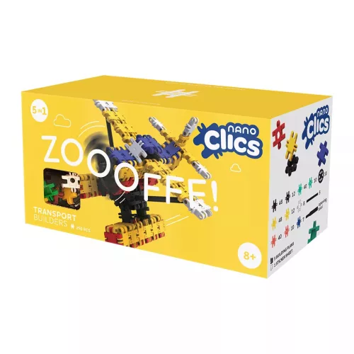 Nano Clics - Transport Builders - 250 db-os