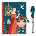 Djeco Titkos napló varázstollal - Lisa secret notebook - Magic felt pen