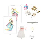 DJECO Ékszerkészítő készlet - Páros szeretet - Letter Threading