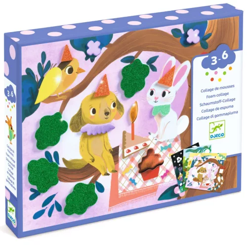 DJECO Kollázs műhely - Csillogó találkozók - Sparkling Parties