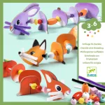 DJECO Fűzés - Cuki állatok - Cute animals