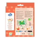 Djeco Matricás foglalkoztató - Állatok a tanyán - Farm animals