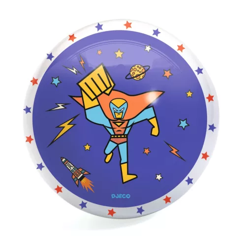 DJECO Gumilabda, ∅ 22 cm - Szuperhősök - Superheroes ball