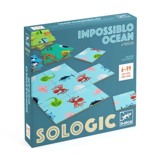 DJECO Logikai játék - Lehetetlen Óceán - Ocean