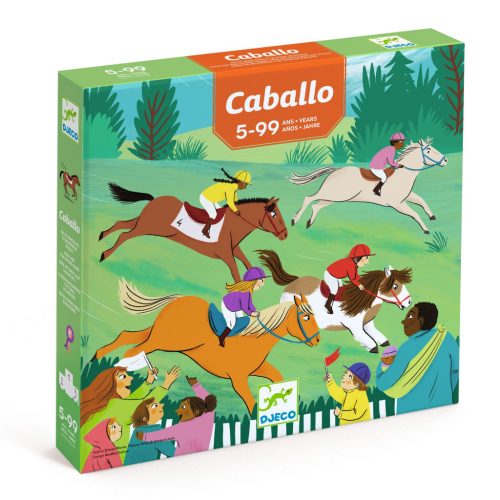 DJECO Társasjáték - Lóverseny - Caballo