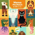 Djeco Társasjáték - Párkereső párbaj - Memo Mix and match