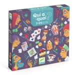 DJECO Társasjáték - KiHolMit? - Qui-à-quoi?