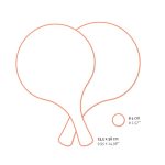 DJECO Strandjáték - Ütőkészlet, tenger - Beach rackets set - Sea