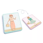 DJECO Mágneses képkirakó - Variációk 12 öltözetre - Inzebox Dressing