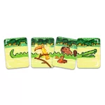 DJECO Kártyajáték - Krokodil safari - Safari Croco