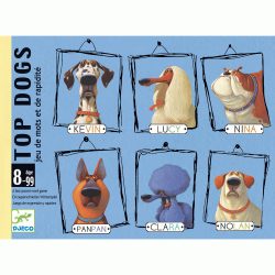 DJECO Kártyajáték - Nagykutyák - Top Dogs