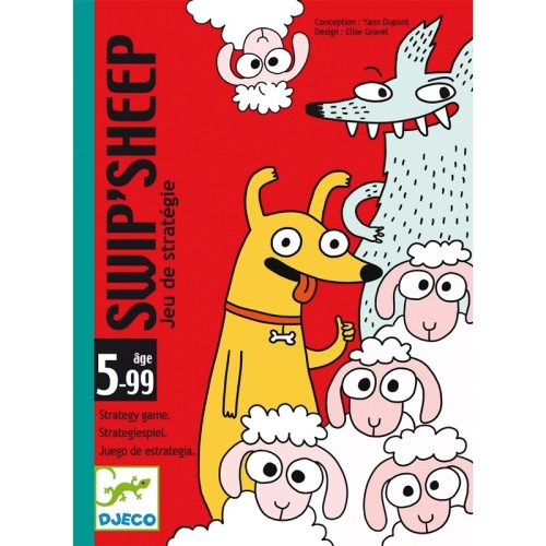 DJECO Kártyajáték - BirkaBuga - Swip'Sheep