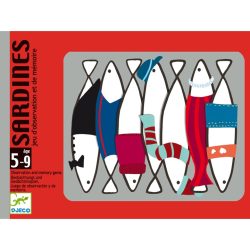 DJECO Kártyajáték - Hal halmozó - Sardines