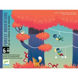 DJECO Kártyajáték - Kalandpark - Forest Adventure