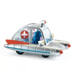   DJECO CRAZY MOTORS játékautó - Űr Mentő - Space Ambulance