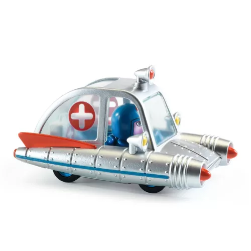 DJECO CRAZY MOTORS játékautó - Űr Mentő - Space Ambulance