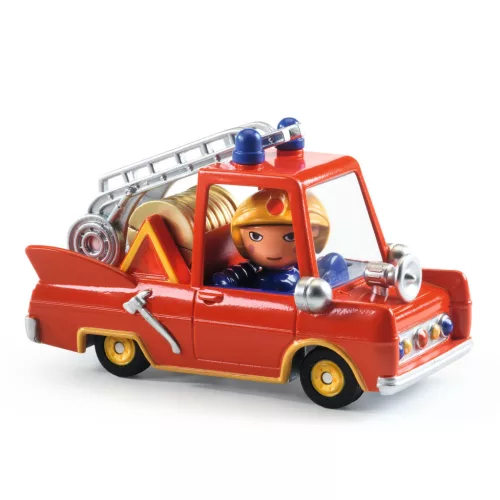 DJECO CRAZY MOTORS játékautó - Tűz Vitéz - Little fire truck