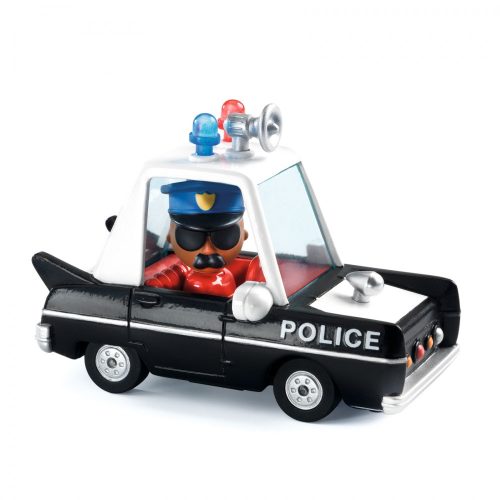 DJECO CRAZY MOTORS játékautó - Gyors Rendőrség - Hurry Police