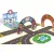 DJECO CRAZY MOTORS autópálya - Városi úthálózat épület elemekkel - Puzzl'Up City-Giant