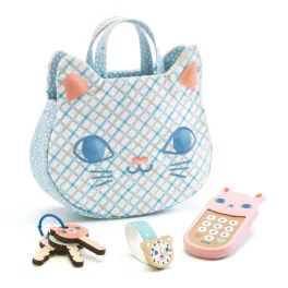 DJECO Szerepjáték - Picur Cicus - Baby bag