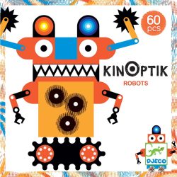 DJECO Optikai puzzle - Robotok - Kinoptik Robots